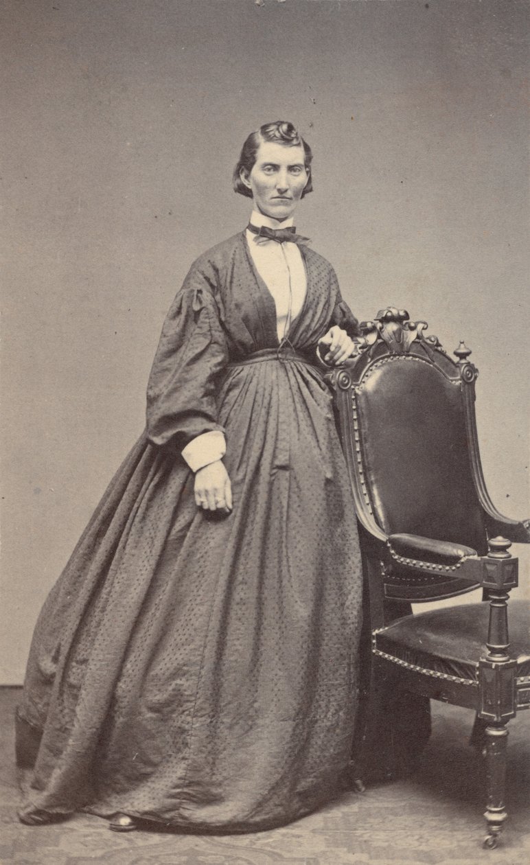 Frances Clayton,c. 1865 (fénykép) alkotó: Samuel Masury