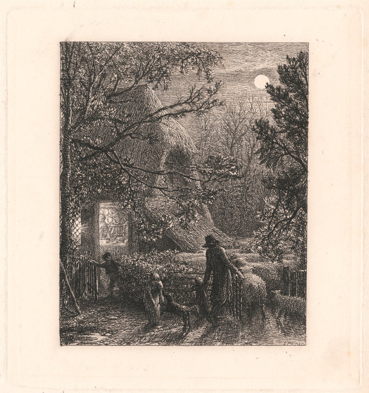 Karácsony alkotó: Samuel Palmer