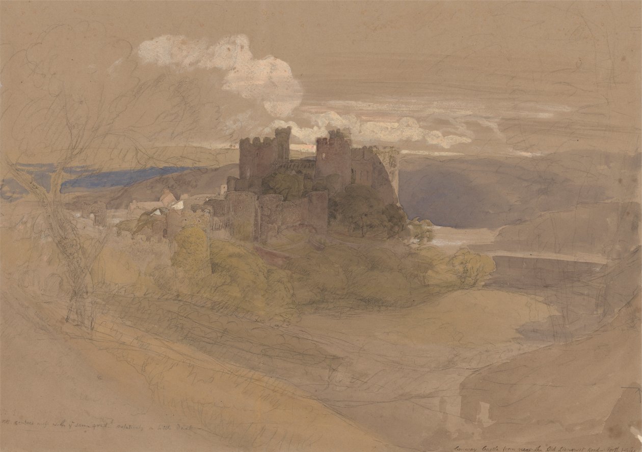 Conway kastély alkotó: Samuel Palmer