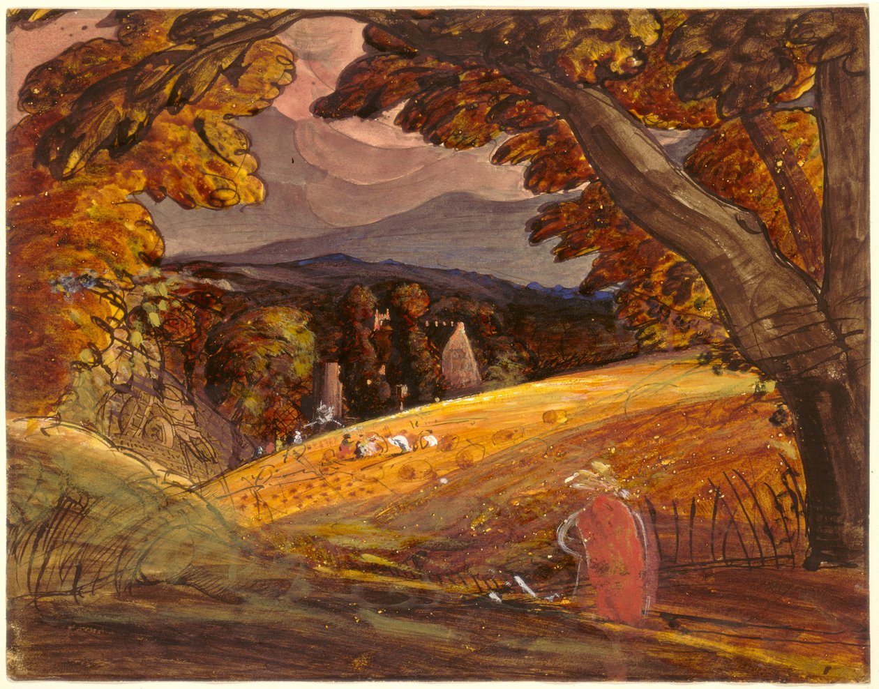 Firelight betakarítógépek alkotó: Samuel Palmer