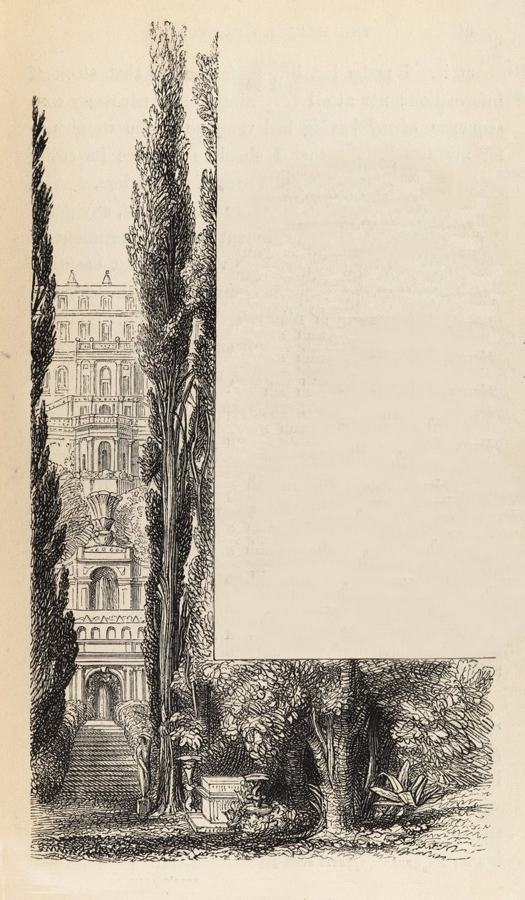 Képek Olaszországból, 1846. alkotó: Samuel Palmer