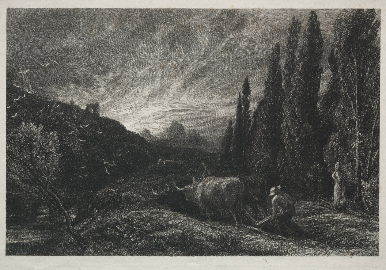 A korai szántó alkotó: Samuel Palmer