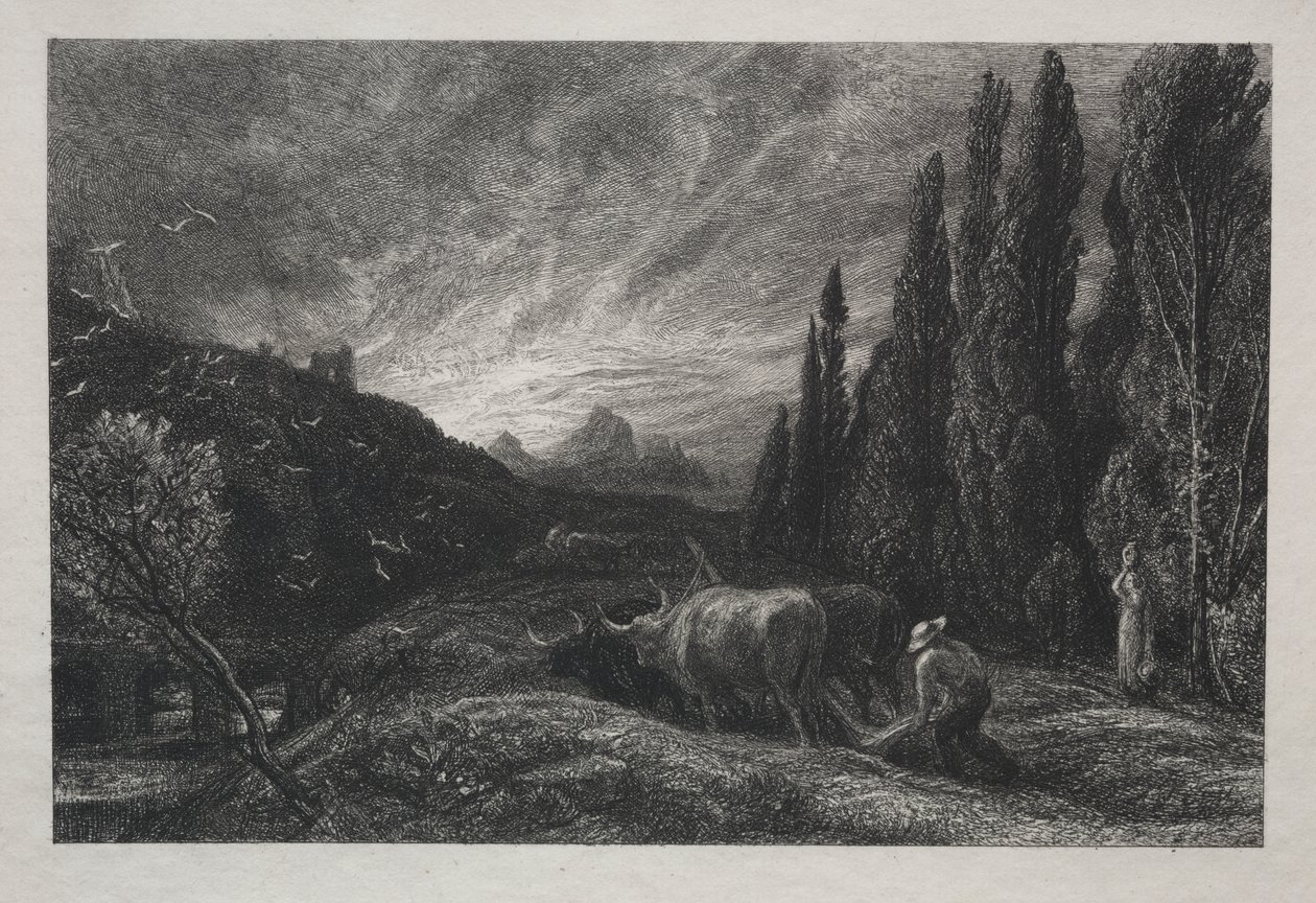 A korai szántó alkotó: Samuel Palmer