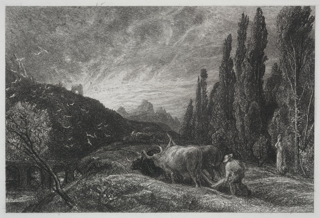 A korai szántó alkotó: Samuel Palmer