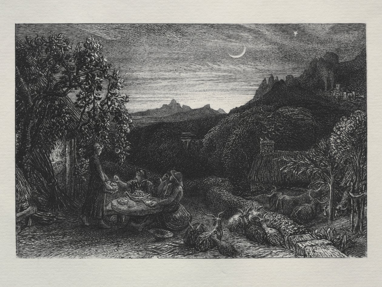 A hazafelé vezető csillag alkotó: Samuel Palmer