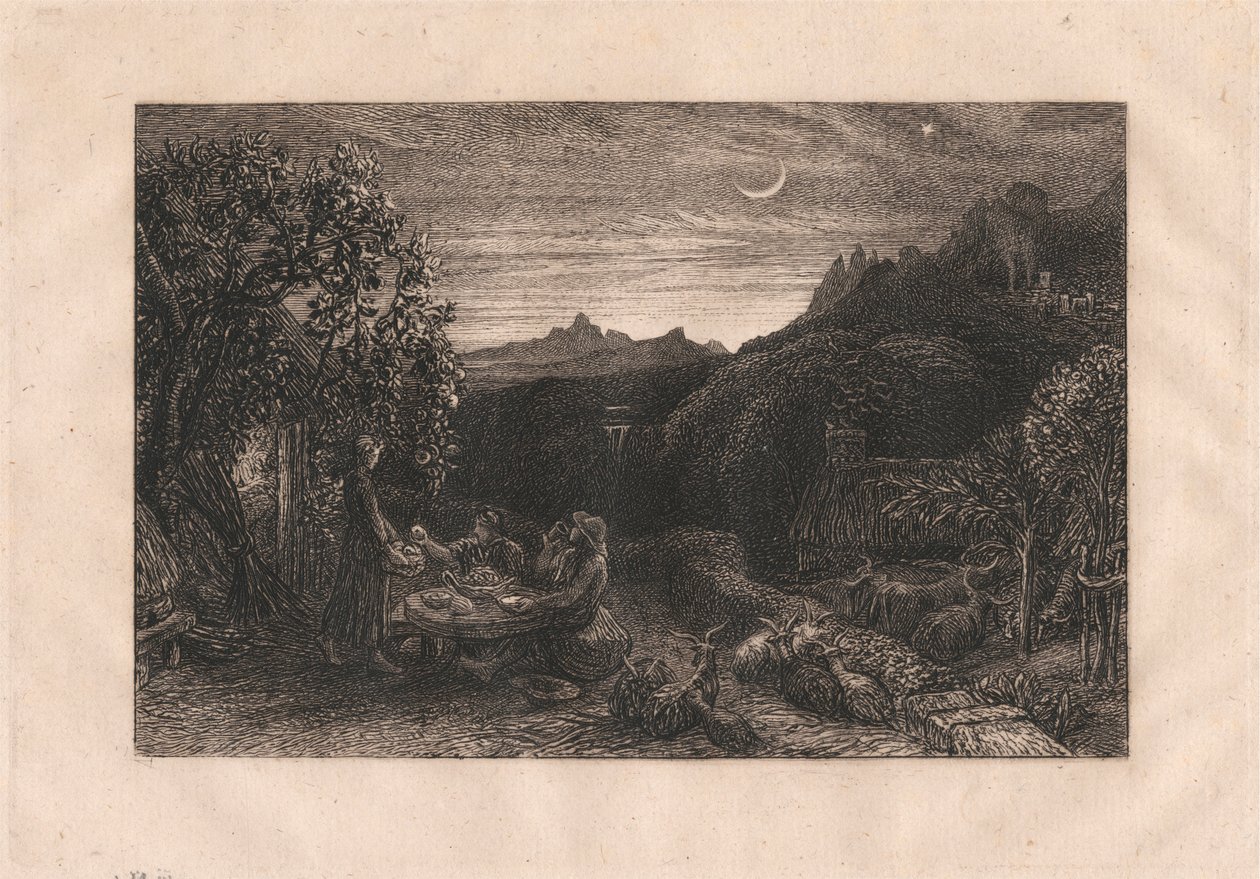 A hazafelé vezető csillag alkotó: Samuel Palmer
