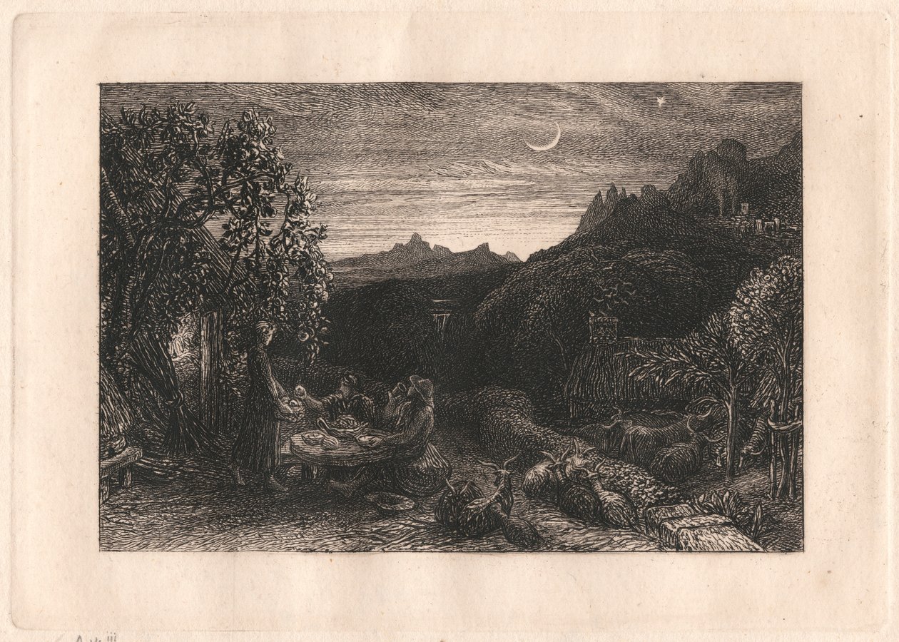 A hazafelé vezető csillag alkotó: Samuel Palmer