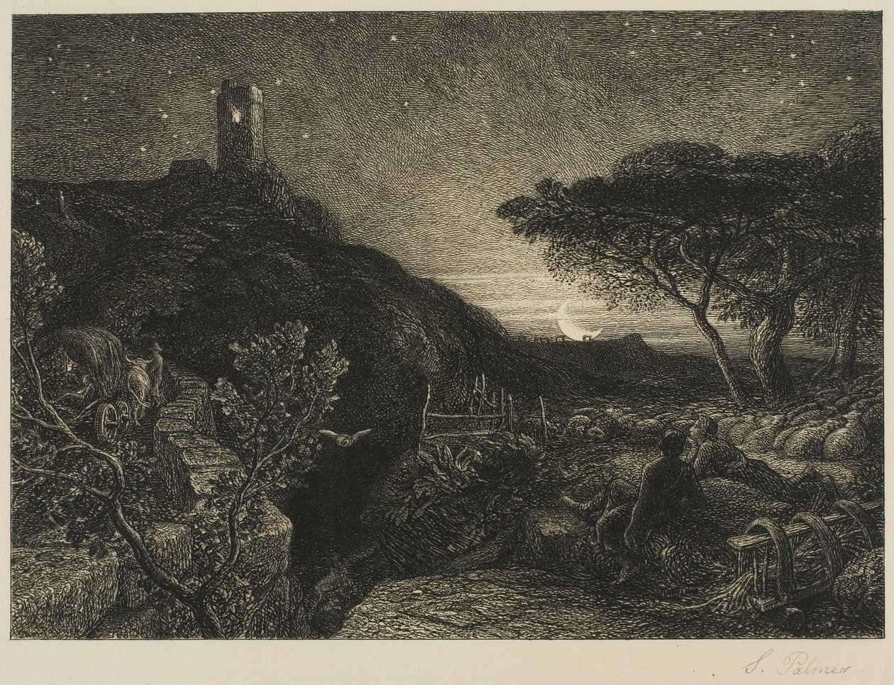 A Magányos Torony alkotó: Samuel Palmer