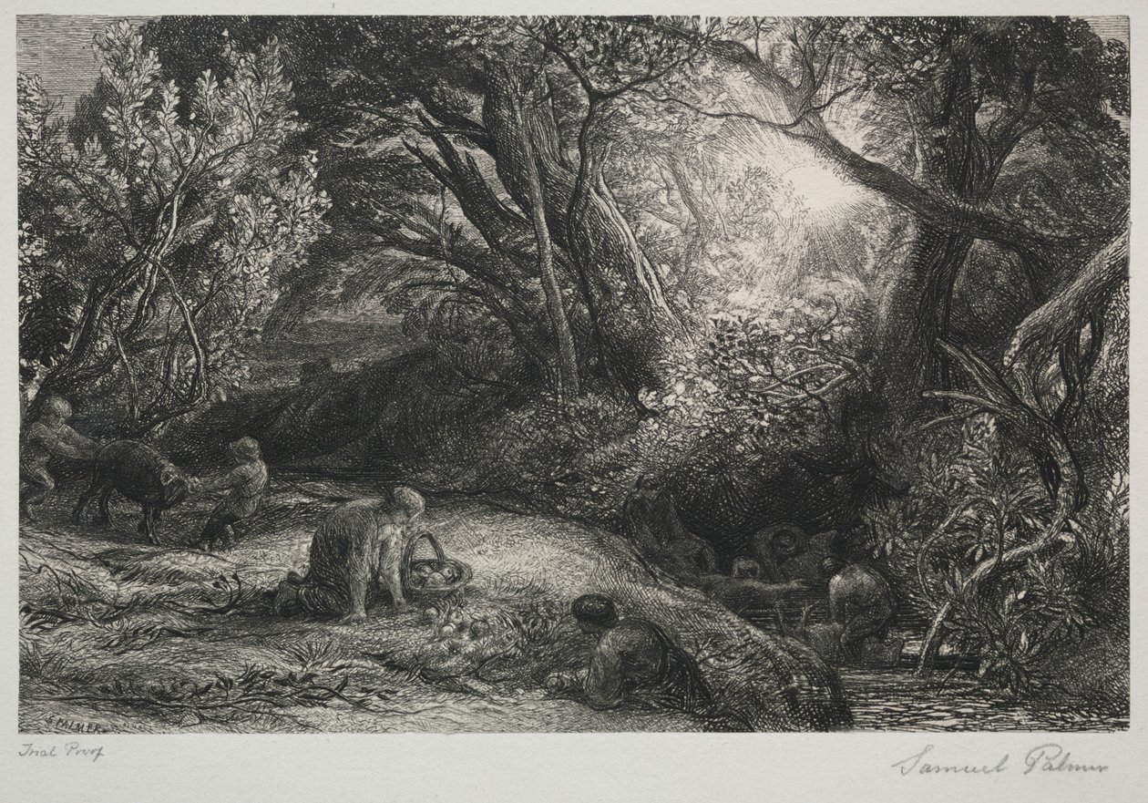 Az élet reggele, 1860-1861. alkotó: Samuel Palmer