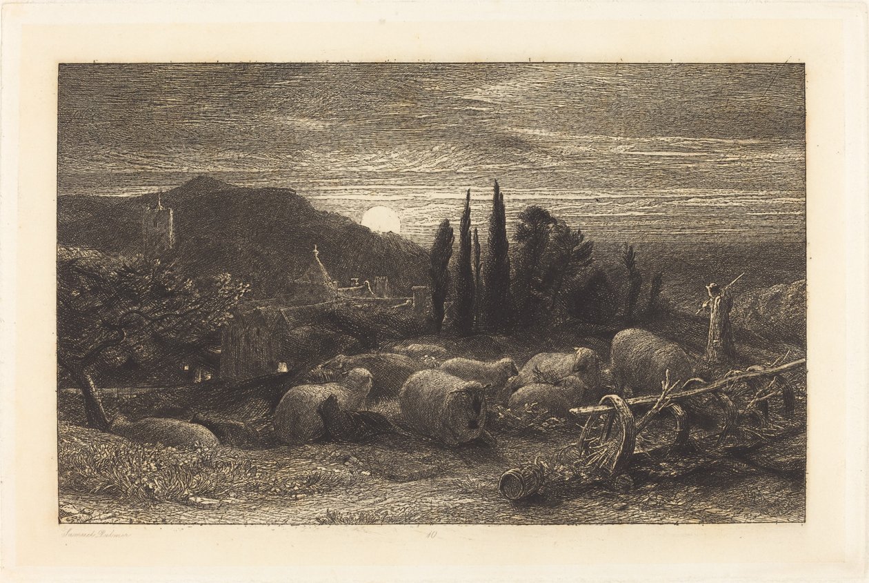 A Felkelő Hold alkotó: Samuel Palmer