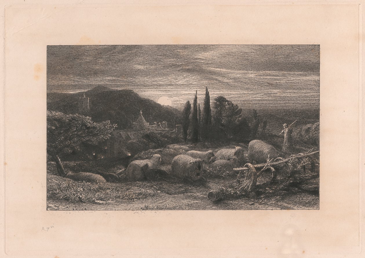 A Felkelő Hold alkotó: Samuel Palmer