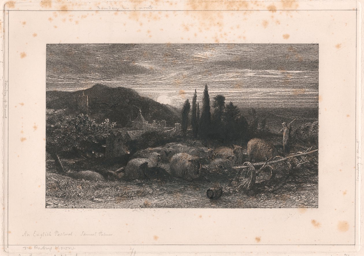 A Felkelő Hold alkotó: Samuel Palmer