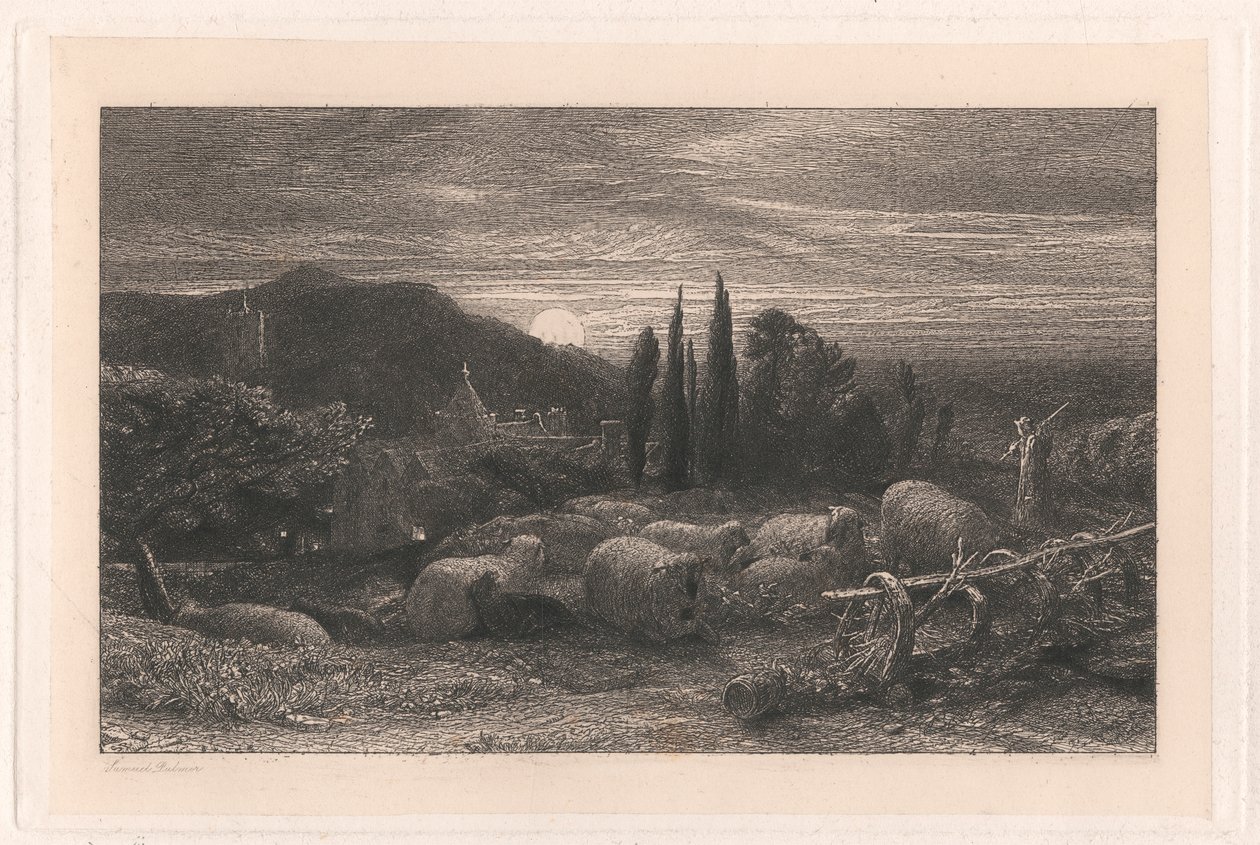 A Felkelő Hold alkotó: Samuel Palmer