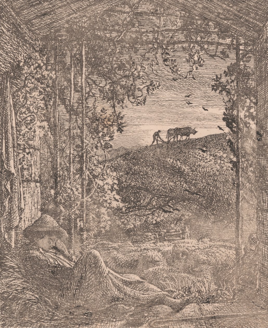Az alvó pásztor alkotó: Samuel Palmer