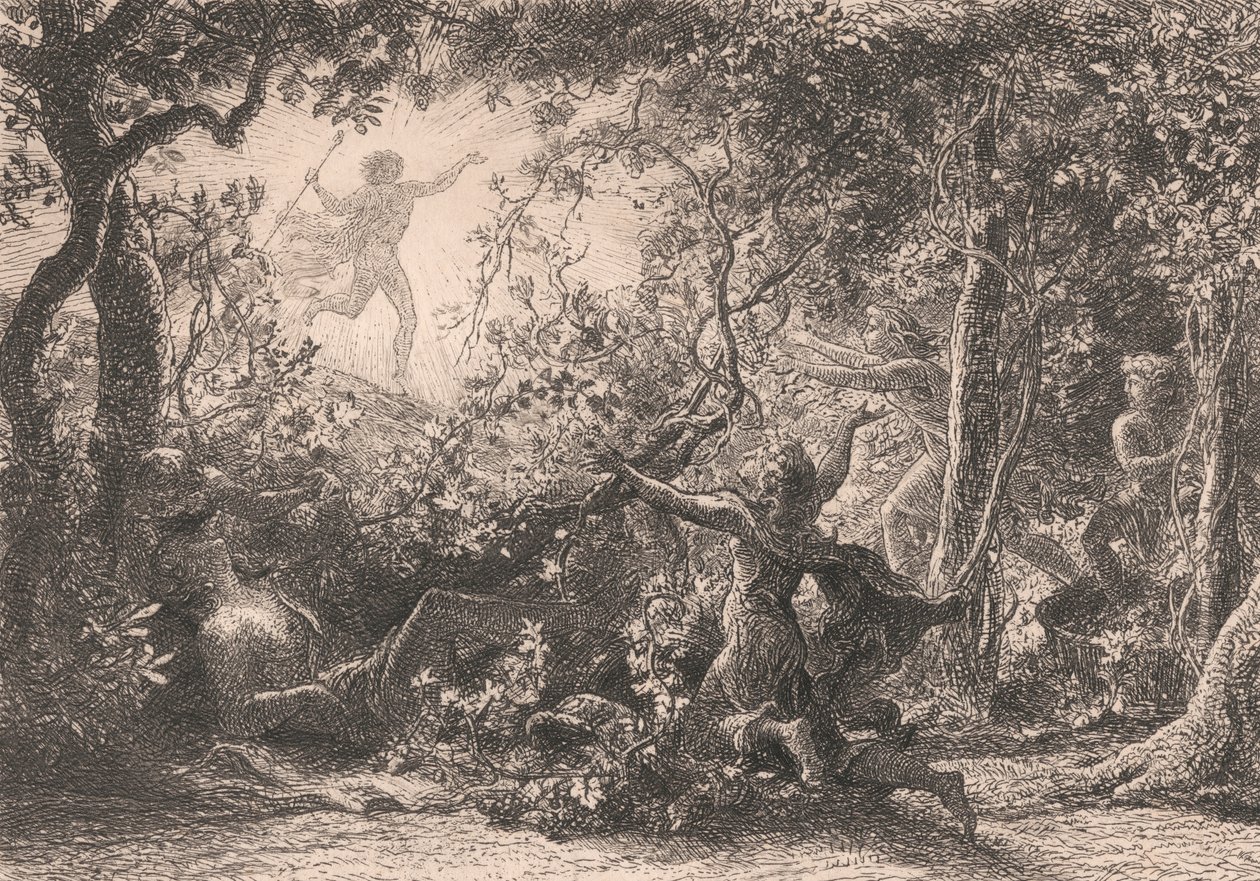 A szőlő alkotó: Samuel Palmer