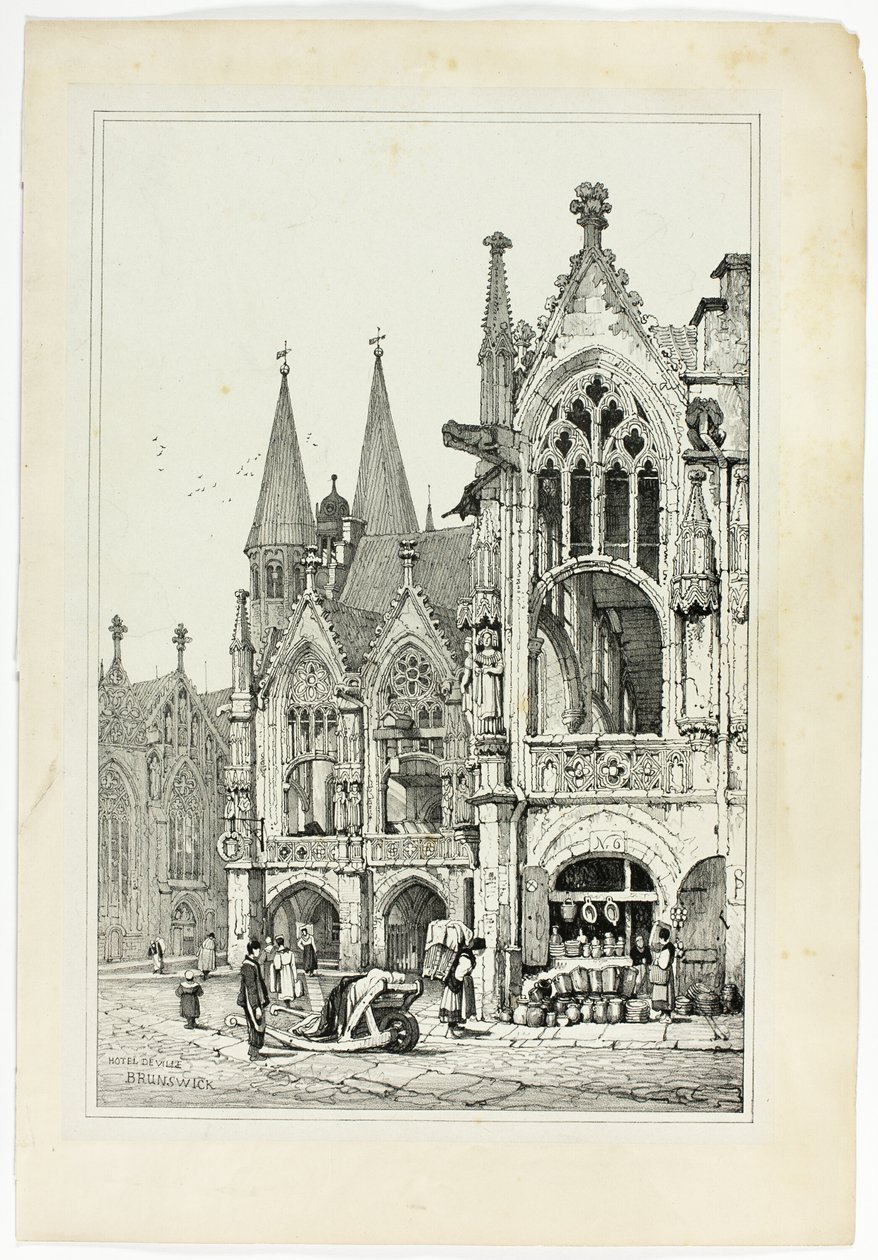 Hotel de Ville, Brunswick alkotó: Samuel Prout