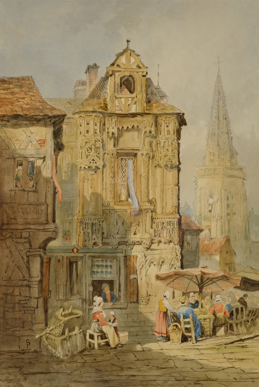 Bruges-i piac alkotó: Samuel Prout