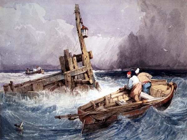 Hajótörést szenvedett alkotó: Samuel Prout