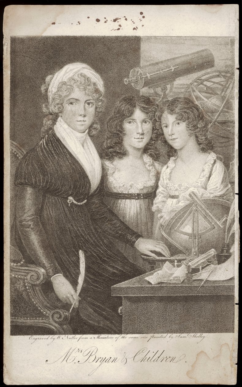 Mrs. Bryan és gyermekei alkotó: Samuel Shelley