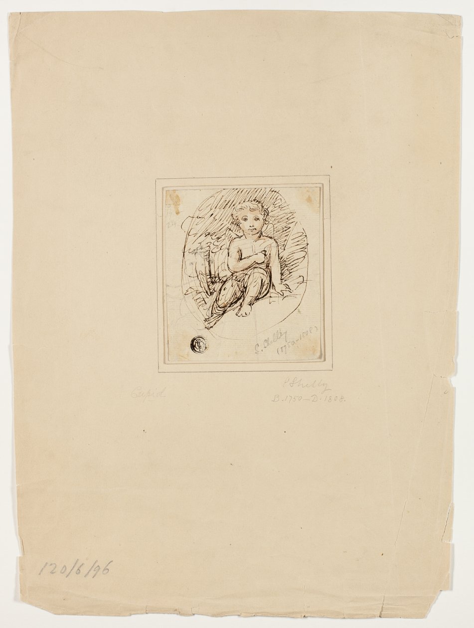 Ülő Ámor alkotó: Samuel Shelley