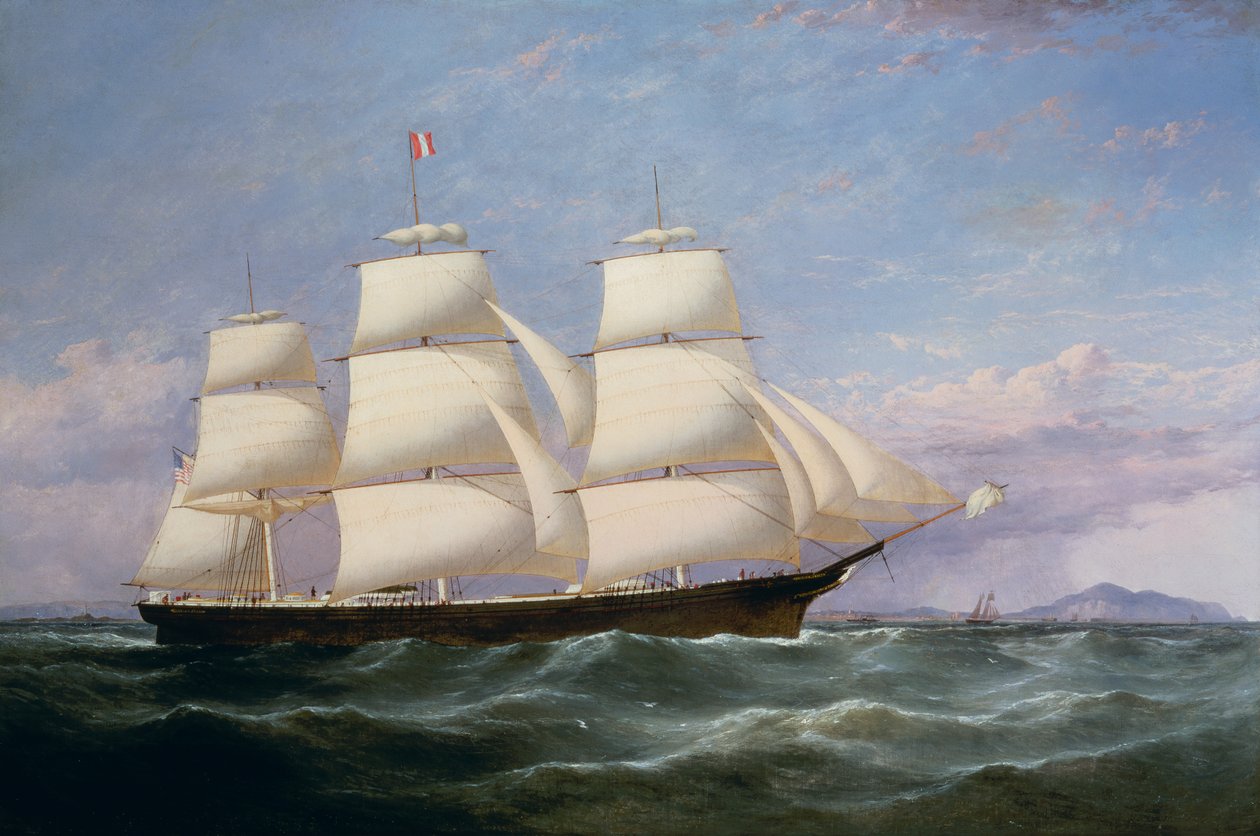 A Baltimore Clippership „Carrier Dove” alkotó: Samuel Walters