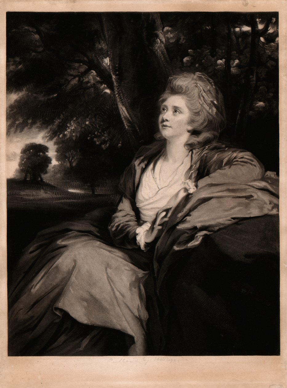 Harcourt Mária grófnő alkotó: Samuel William Reynolds