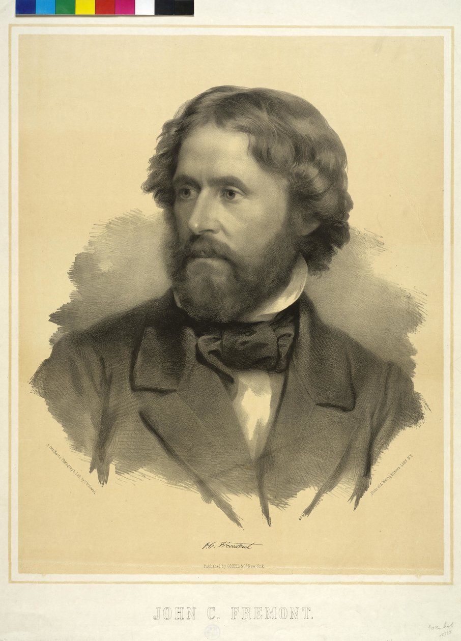 John C. Fremont alkotó: Samuel Worcester Rowse
