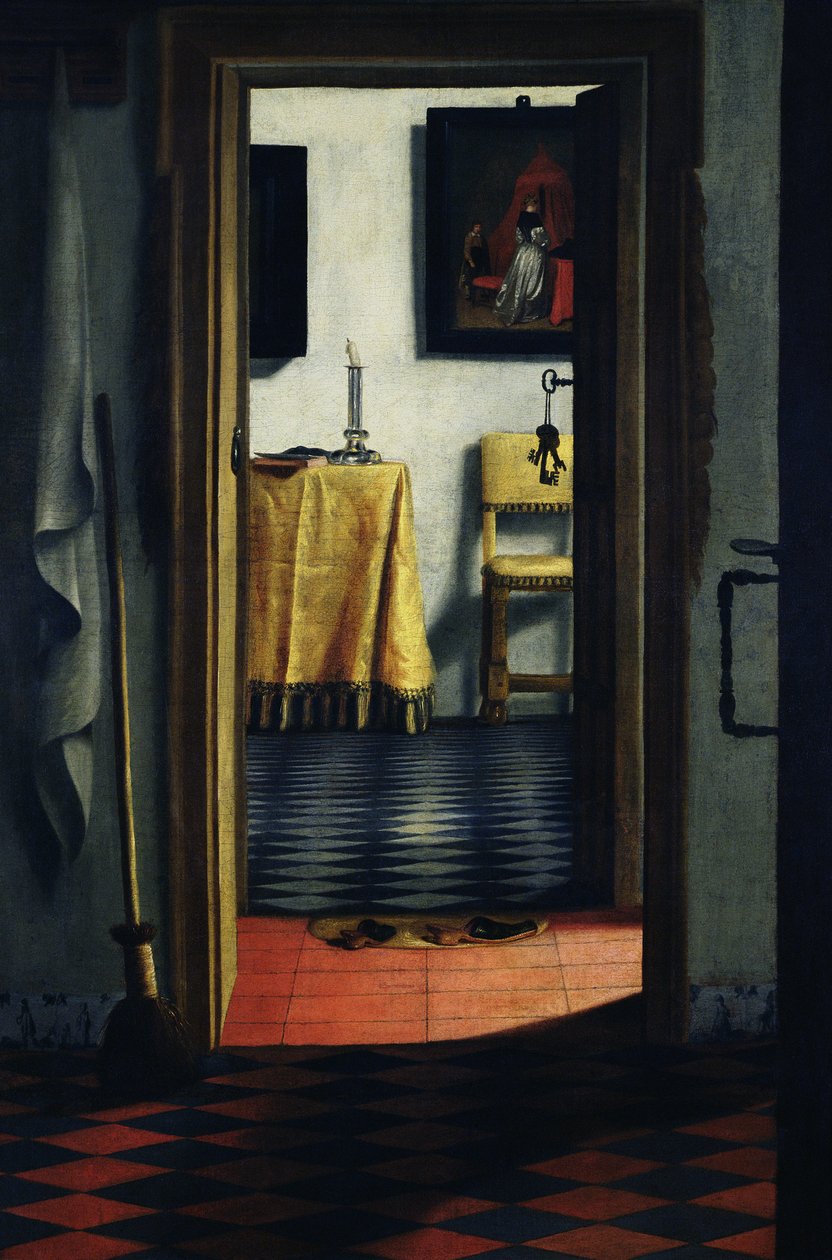 Papucs, 17. század vége alkotó: Samuel van Hoogstraten