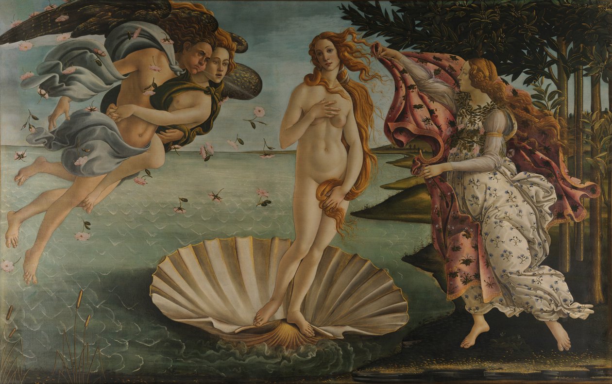 A Vénusz születése alkotó: Sandro Botticelli
