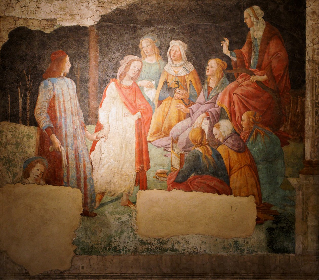 A fiatalember és a művészetek alkotó: Sandro Botticelli