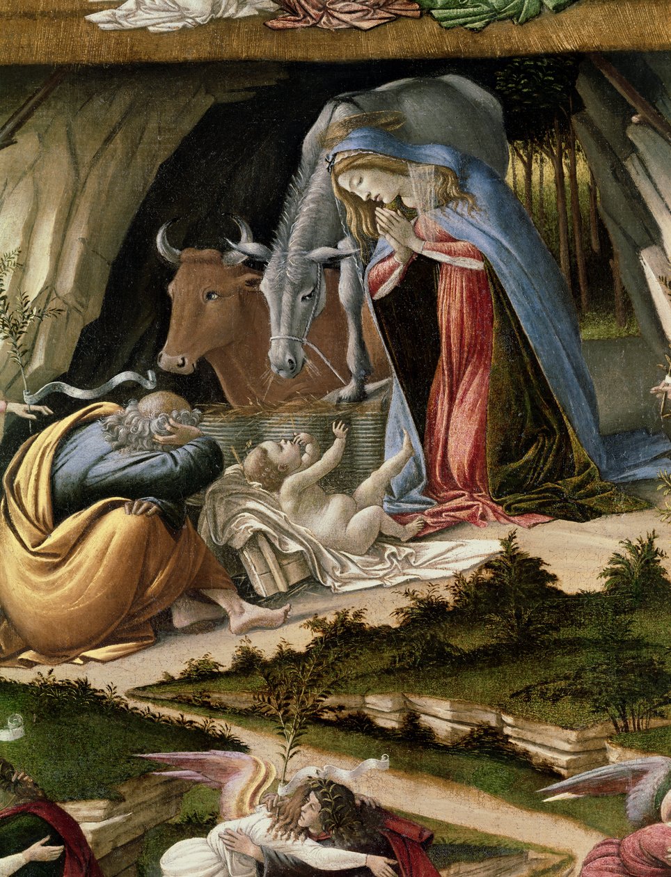 Misztikus születés, 1500 alkotó: Sandro Botticelli