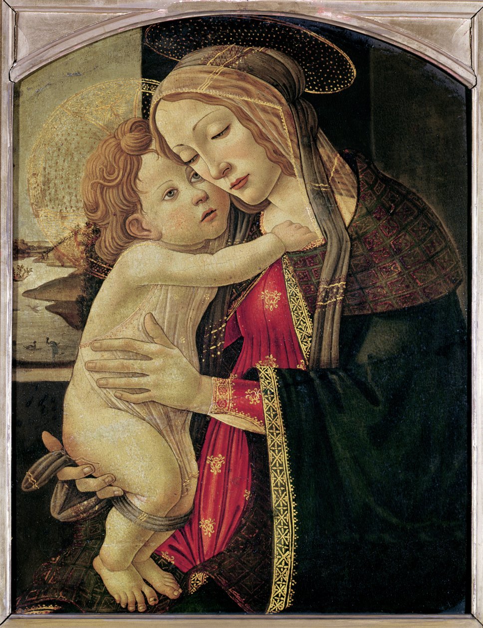 A Szűz és a Gyermek, 1500 körül alkotó: Sandro Botticelli