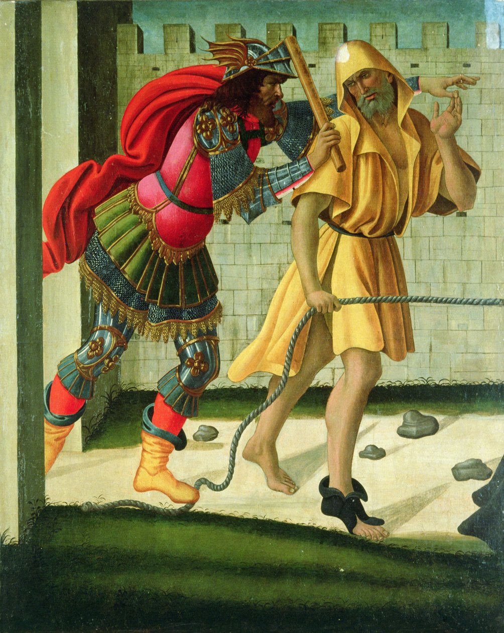 Út a kálváriához alkotó: Sandro Botticelli