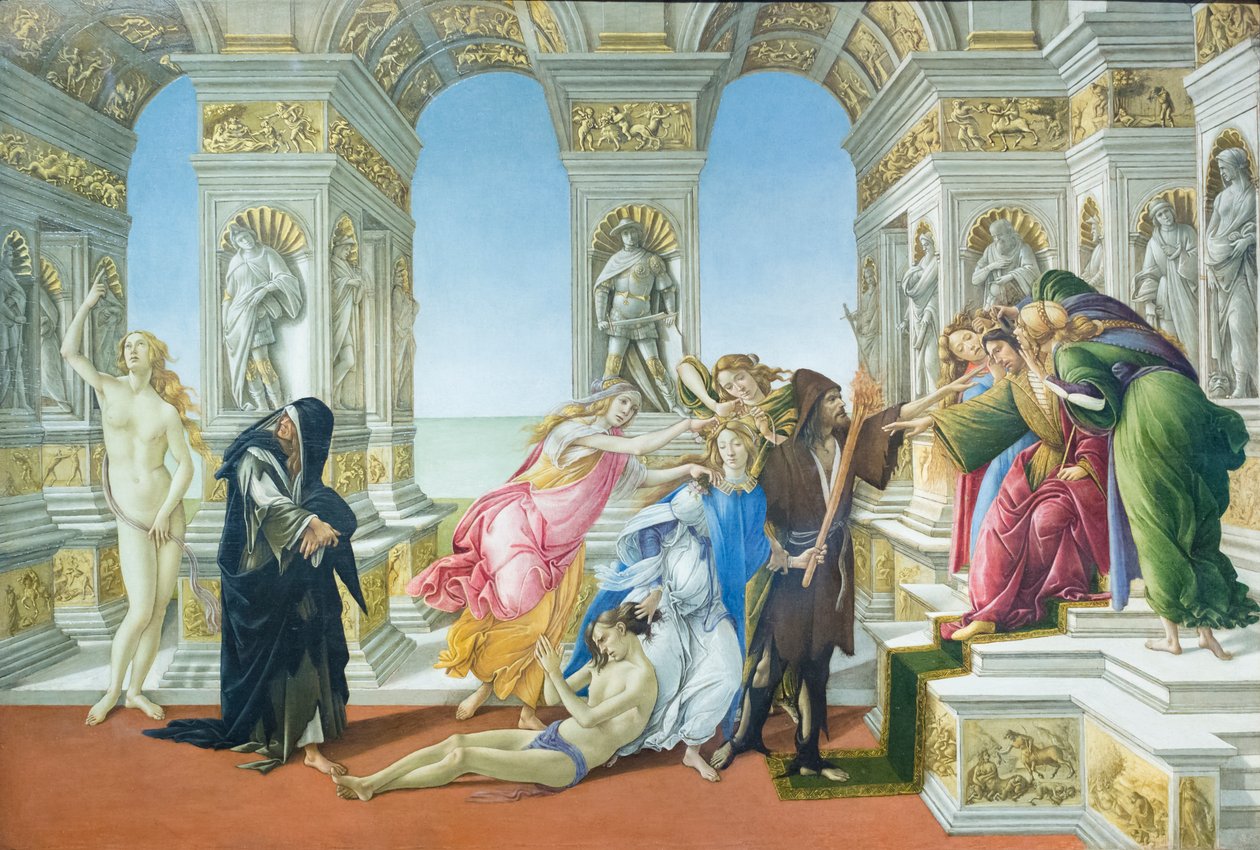 Apelles szidalma alkotó: Sandro Botticelli
