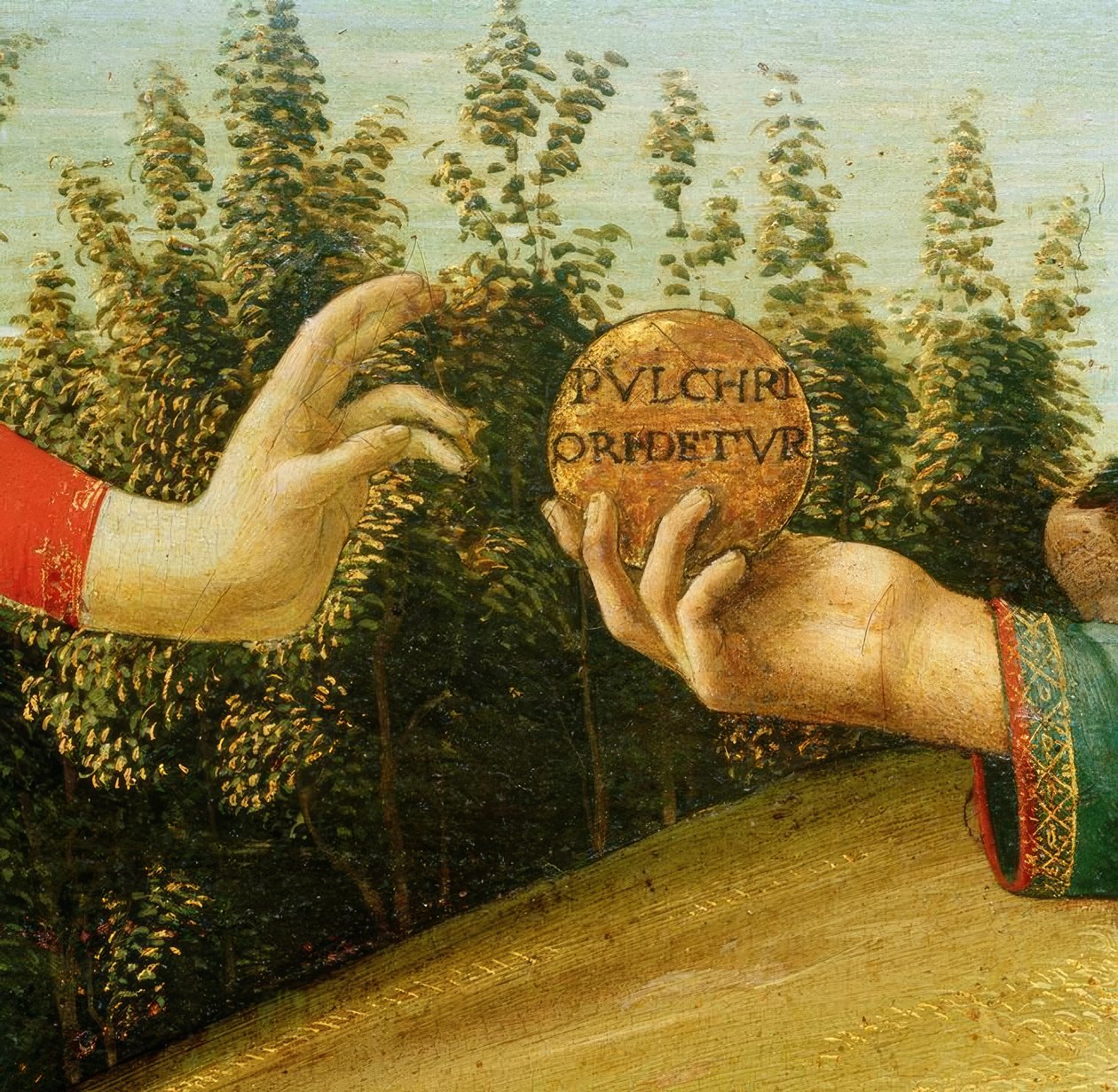 Párizs ítélete (kezek almával) alkotó: Sandro Botticelli