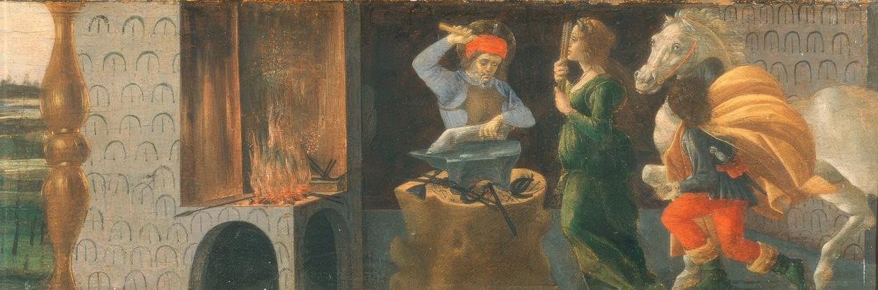 Szent Eligius csodája alkotó: Sandro Botticelli