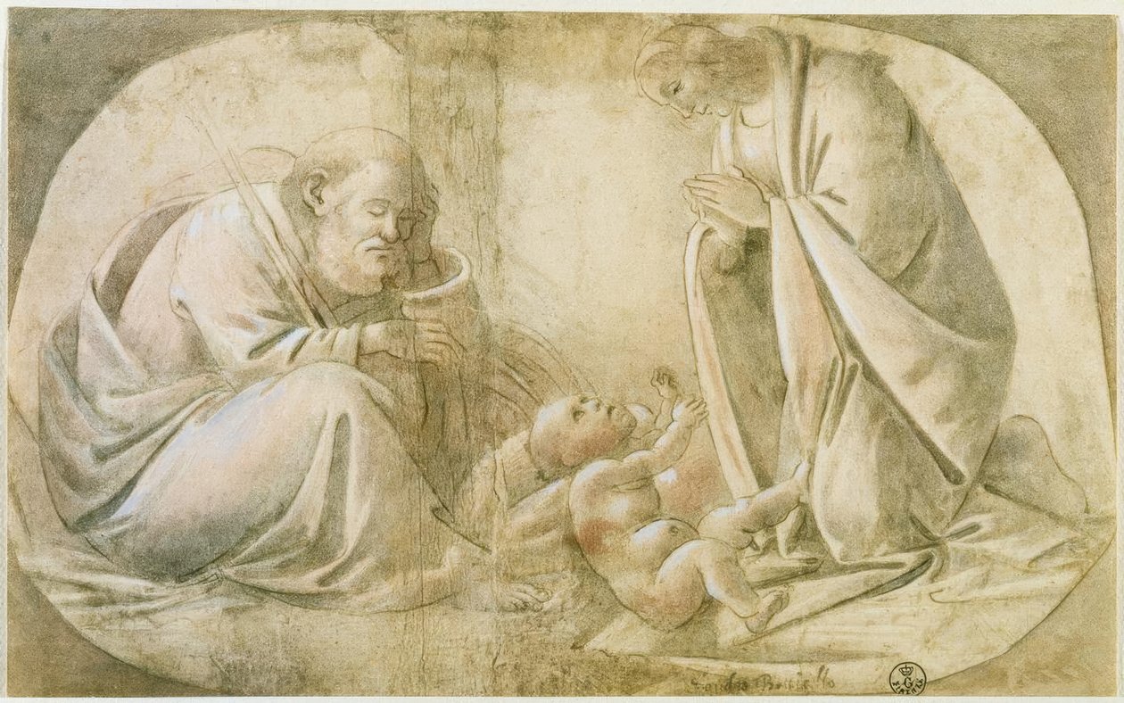 A szent család alkotó: Sandro Botticelli