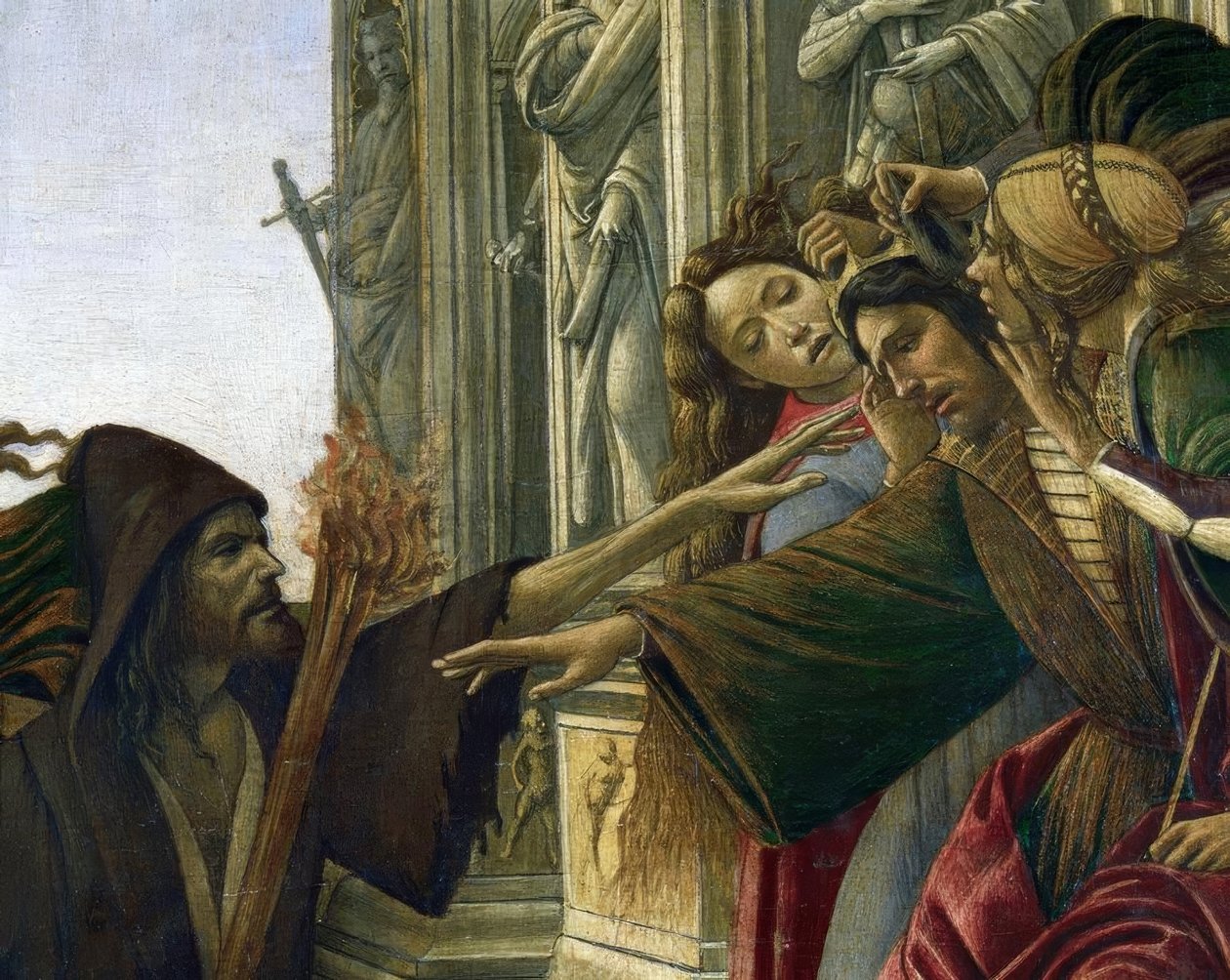 Apelles rágalmazása alkotó: Sandro Botticelli