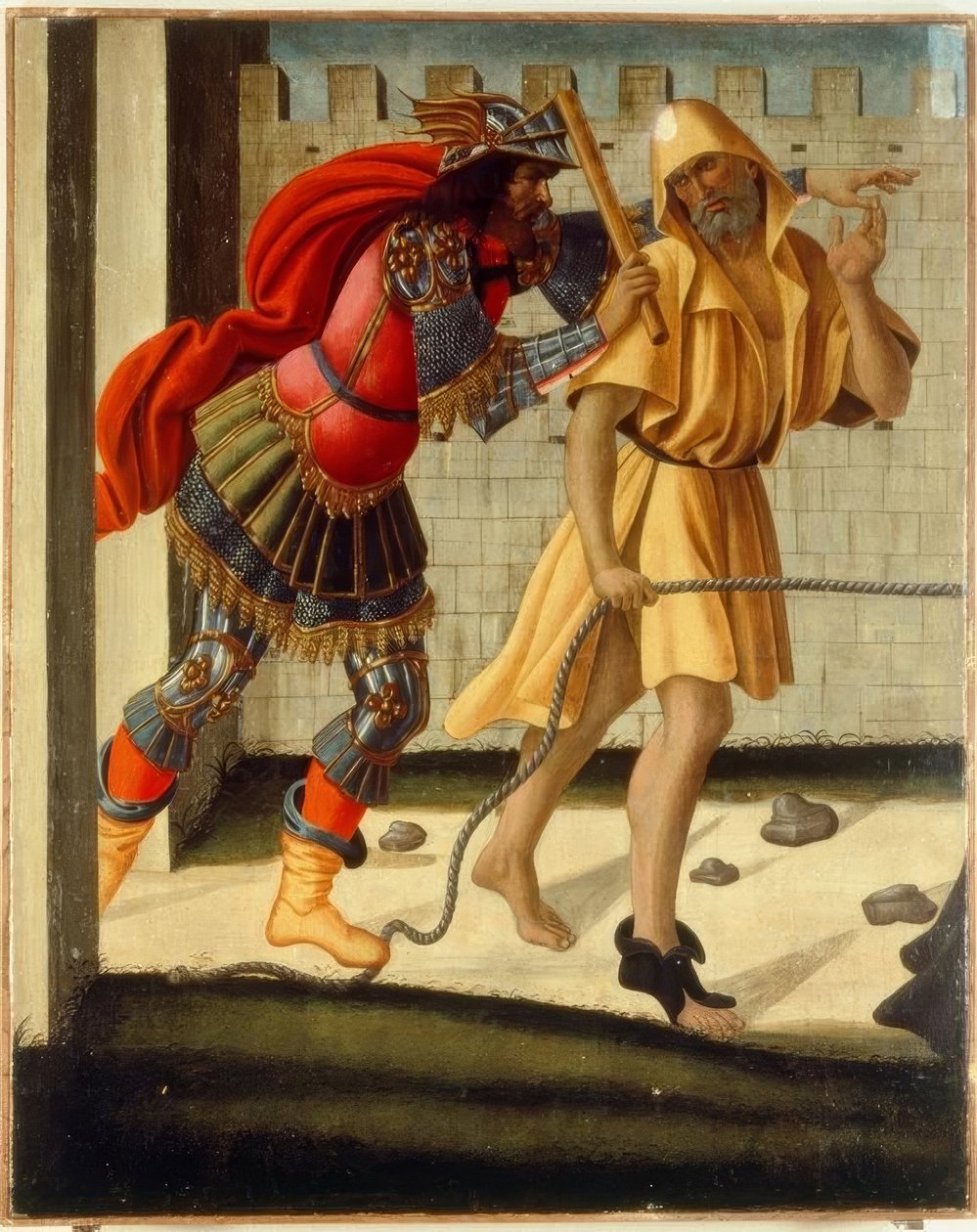 A kereszt hordozása alkotó: Sandro Botticelli