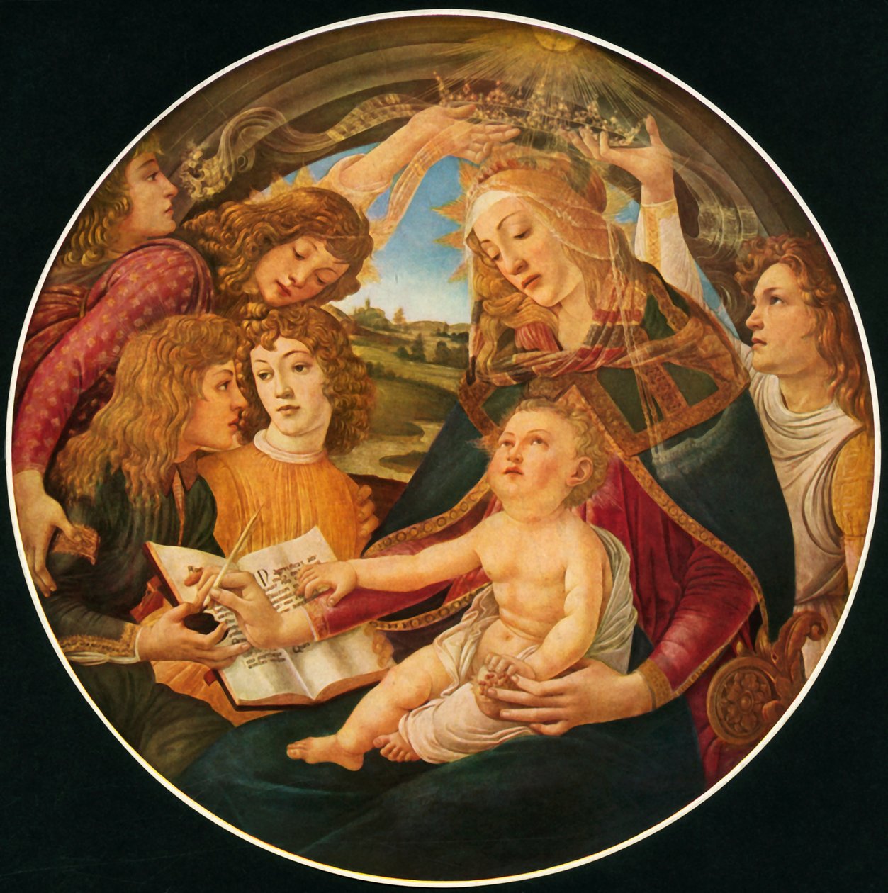 A Magnificat Madonna, 1481, 1937. alkotó: Sandro Botticelli