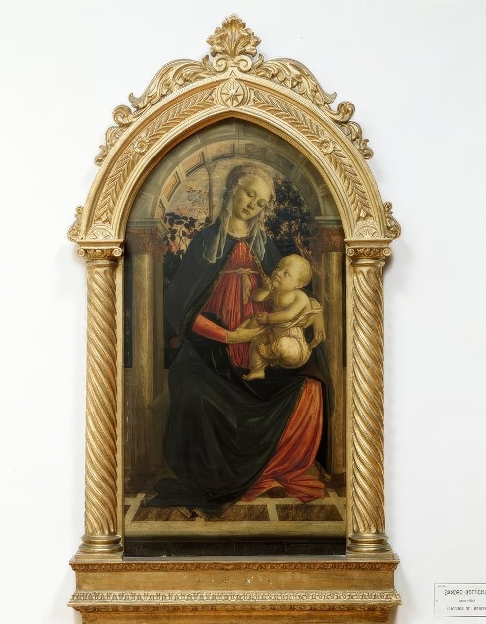 Mária a gyerekkel alkotó: Sandro Botticelli