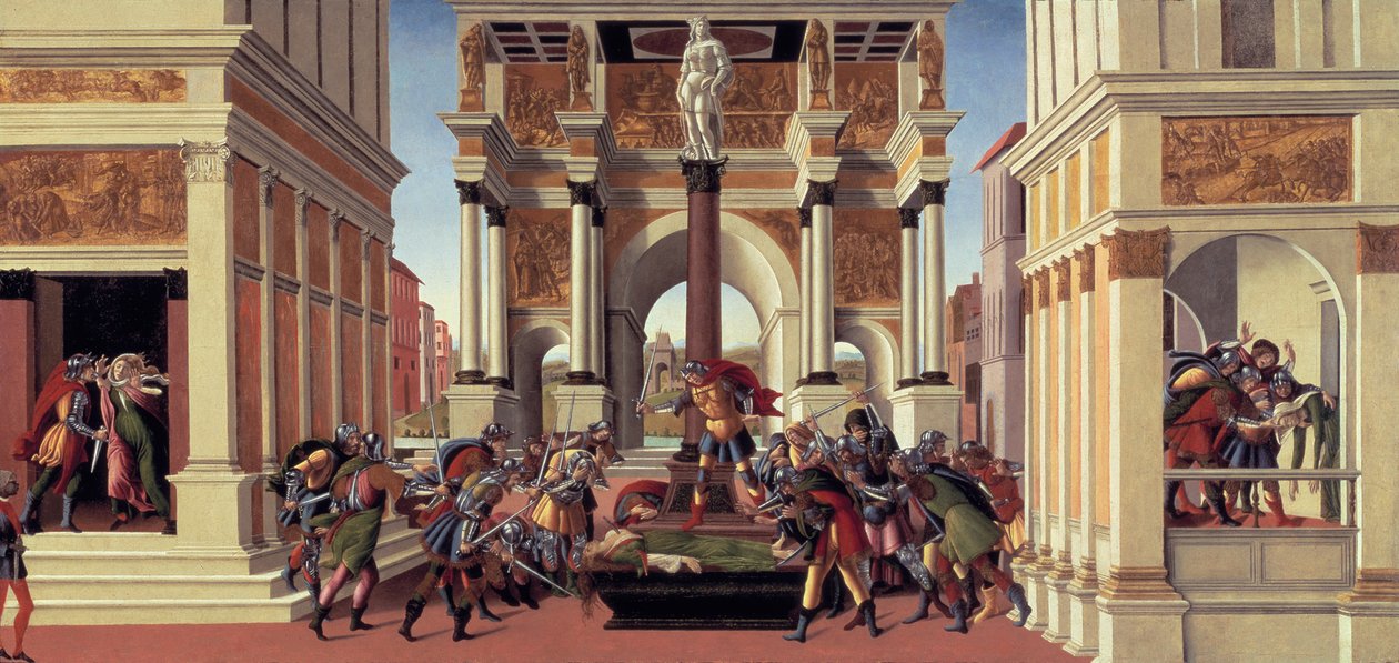 Lucretia története, 1500 alkotó: Sandro Botticelli