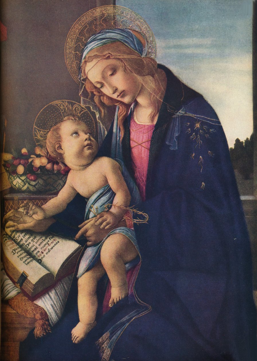 A Szűz és a Gyermek, c1480, 1936 alkotó: Sandro Botticelli
