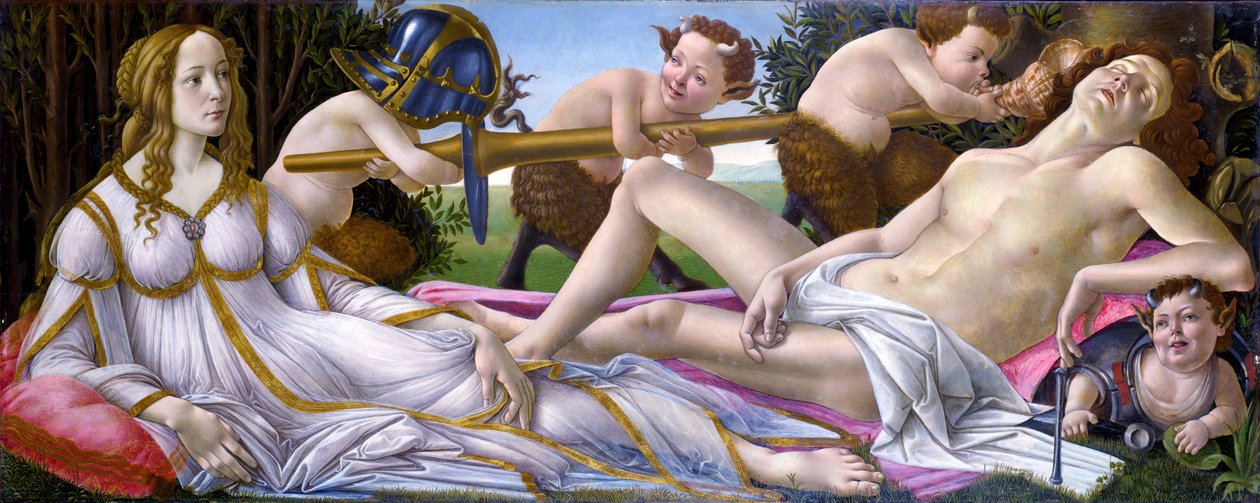 Vénusz és Mars alkotó: Sandro Botticelli