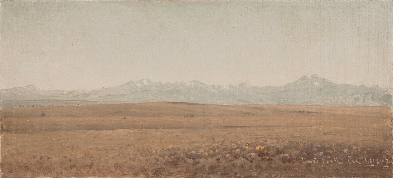 Longs Peak, Colorado alkotó: Sanford Robinson Gifford