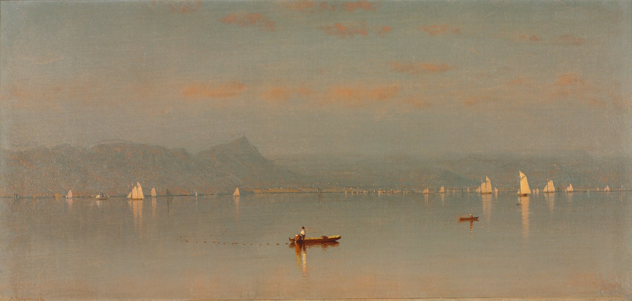 Haverstraw-öböl alkotó: Sanford Robinson Gifford