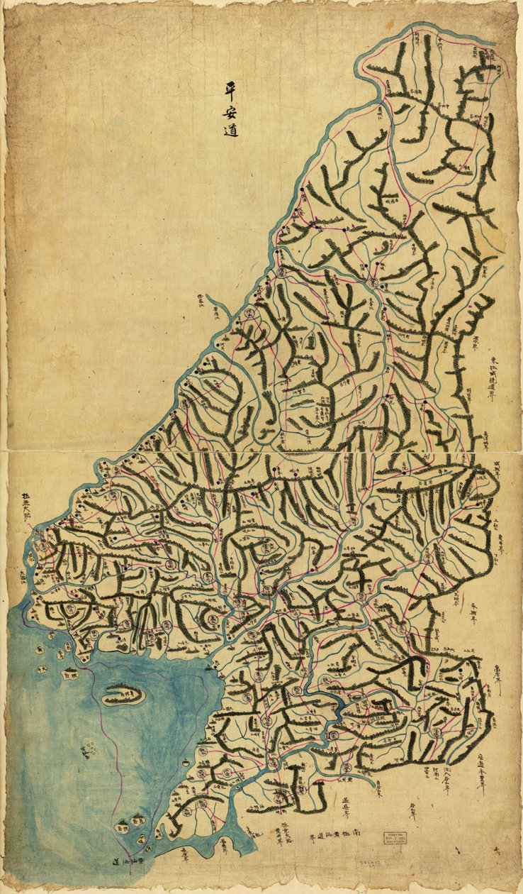Chosŏn chido LOC 83675009-7 alkotó: Sang Gi Chŏng