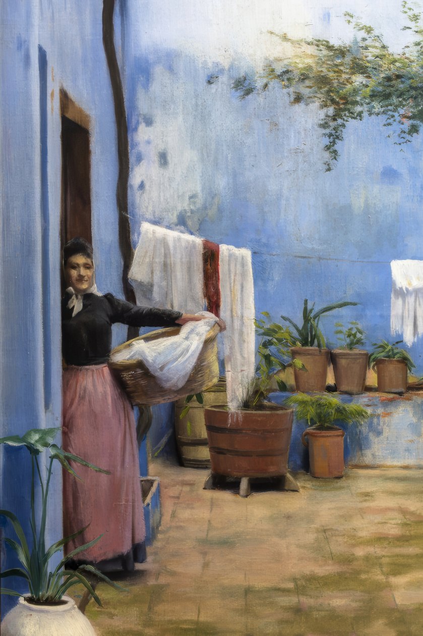 A kék terasz alkotó: Santiago Rusiñol
