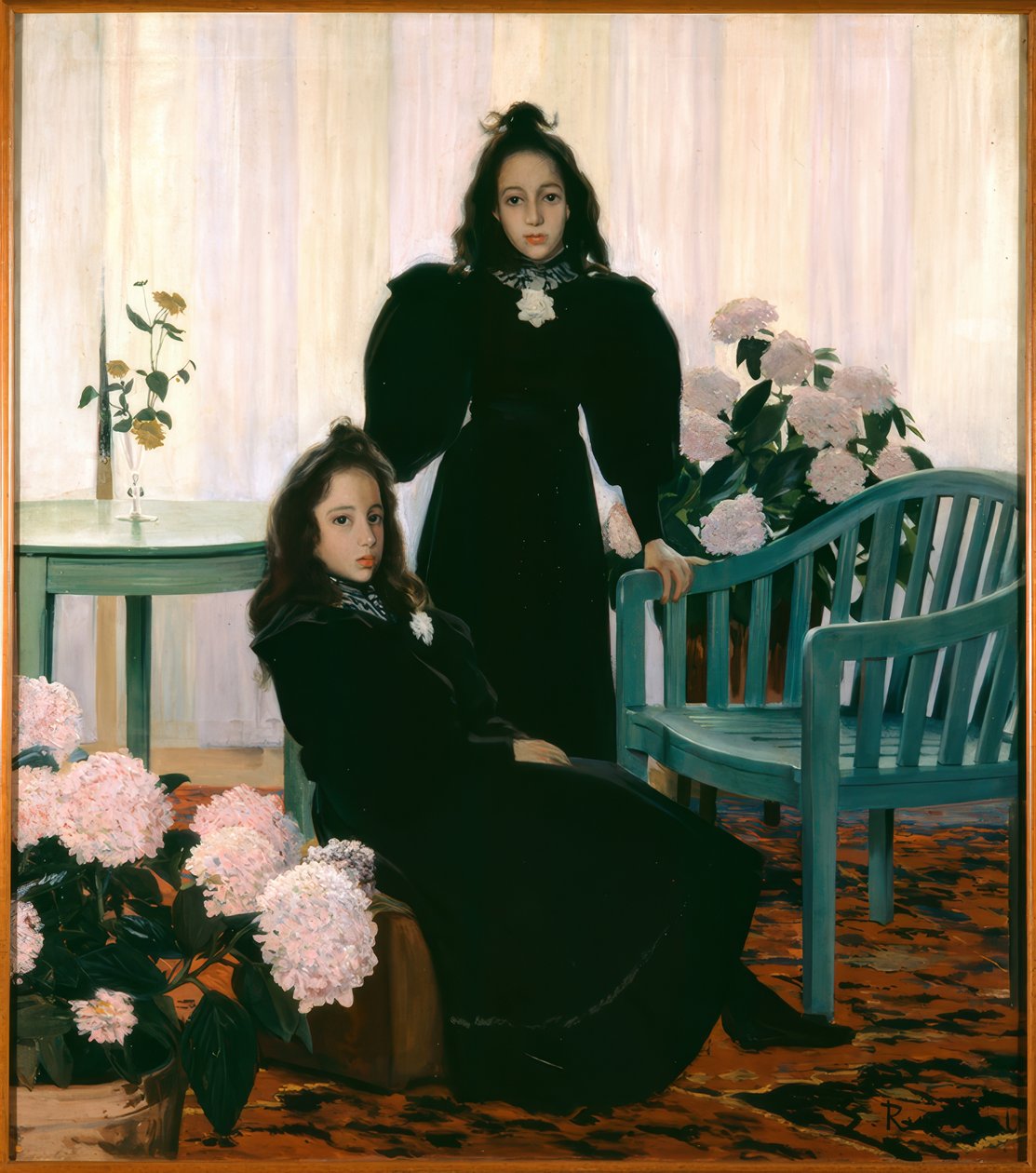 Ikrek. Las Vicentes alkotó: Santiago Rusiñol