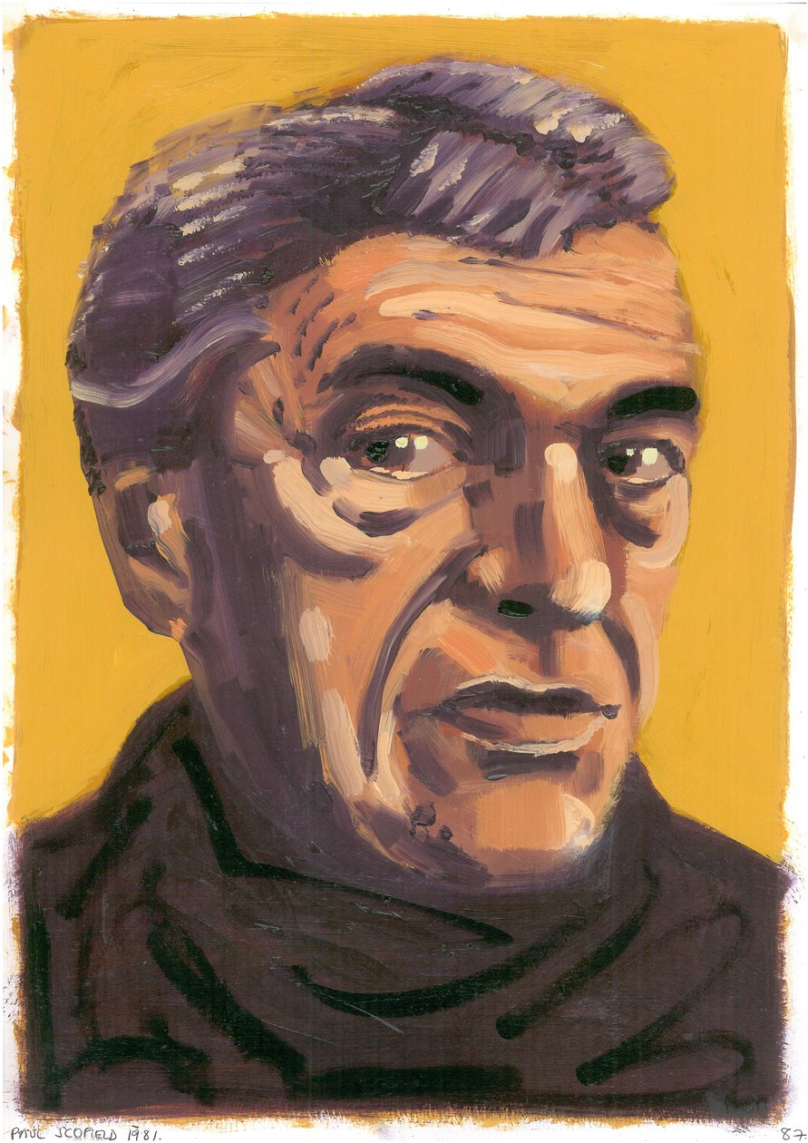 Paul Scofield, 2008 (olaj) alkotó: Sara Hayward